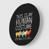 Goat Halloween Human Costume Grote Klok (Hoek)