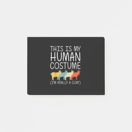 Goat Halloween Human Costume Post-it® Notes (Voorkant)
