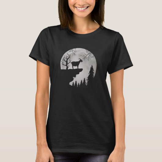 Goat Halloween Spooky 1 T-shirt (Voorkant)