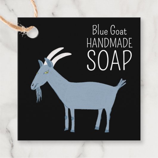 GOAT Handmade Gift Soaps Lotion Candy CUSTOM Craft Bedankjes Labels (Voorkant)