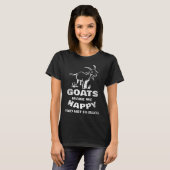 Goat Happy Goat T-shirt (Voorkant volledig)