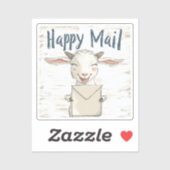 Goat, Happy Mail, Sticker (Vel)