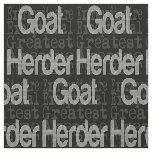 Goat Herder Extraordinaire Stof (Swatch)