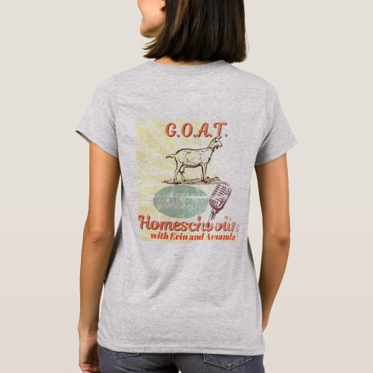 GOAT Homeschoting T-shirt (Achterkant)