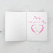 Goat Hoof Print Valentijn Card Feestdagen Kaart (Binnen)