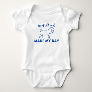 Goat Humor: Ga (at) vooruit, maak mijn dag Romper