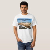 Goat Island Lighthouse, Maine T-Shirt (Voorkant volledig)
