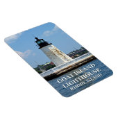 Goat Island Lighthouse, Rhode Island Flexi Magnet Magneet (Rechterzijde)