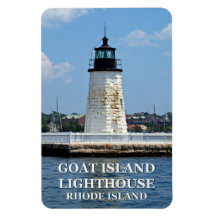 Goat Island Lighthouse, Rhode Island Flexi Magnet