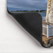 Goat Island Lighthouse, Rhode Island Mousepad Muismat (Hoek)
