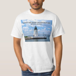 Goat Island Lighthouse, Rhode Island T-Shirt