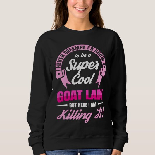 Goat Lady Goat  Friends Trui (Voorkant)