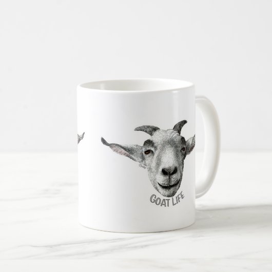 Goat Life Koffiemok (Voorkant rechts)