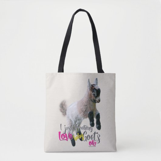 GOAT LOS | Alleen maar liefje Baby overhalen Tote Bag (Voorkant)
