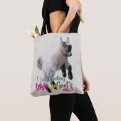 GOAT LOS | Alleen maar liefje Baby overhalen Tote Bag (Dichtbij)