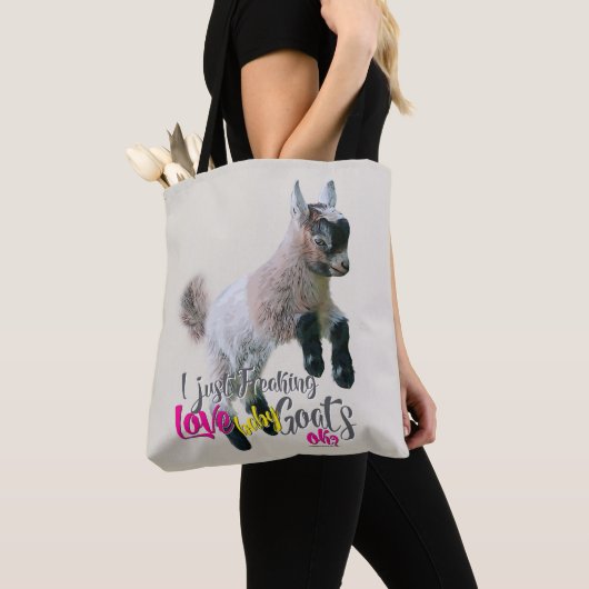 GOAT LOS | Alleen maar liefje Baby overhalen Tote Bag (Dichtbij)