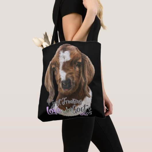GOAT LOS | Alleen maar liefje Baby overhalen Tote Bag (Dichtbij)