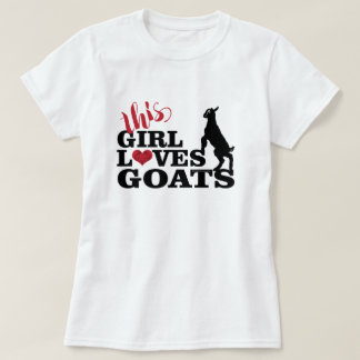 GOAT LOS | Dit meisje houdt van geiten Baby Toggen T-shirt