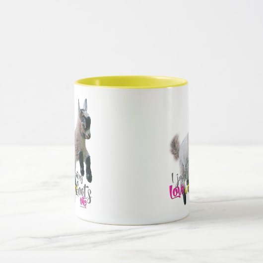 GOAT LOS | Ik maak alleen maar kleine Baby vrij. Mok (Midden)