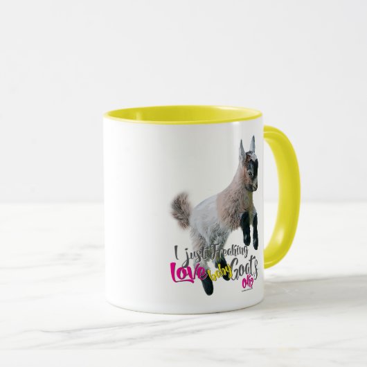 GOAT LOS | Ik maak alleen maar kleine Baby vrij. Mok (Voorkant rechts)