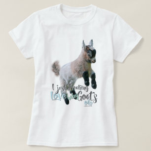 GOAT LOS   Ik maak alleen maar kleine Baby vrij. T-shirt