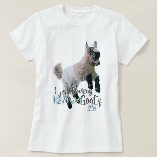 GOAT LOS | Ik maak alleen maar kleine Baby vrij. T-shirt (Design voorkant)