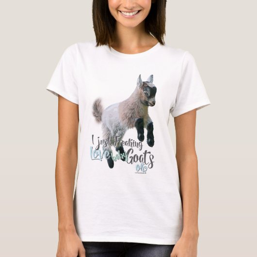 GOAT LOS | Ik maak alleen maar kleine Baby vrij. T-shirt (Voorkant)