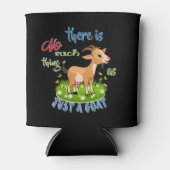GOAT Lover | Alleen een geit GetYerGoat™ Blikjeskoeler (Voorkant)