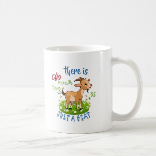 GOAT Lover | Alleen een geit GetYerGoat™ Koffiemok (Rechts)