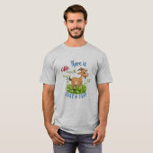 GOAT Lover | Alleen een geit GetYerGoat™ T-shirt (Voorkant volledig)