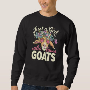 Goat Lover Animal Farmer Goat Lady Rancher Farming Trui