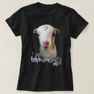 GOAT LOVER   Ik maak alleen maar kleine Baby vrij. T-shirt