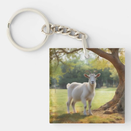 Goat Lover Sleutelhanger (voorkant)