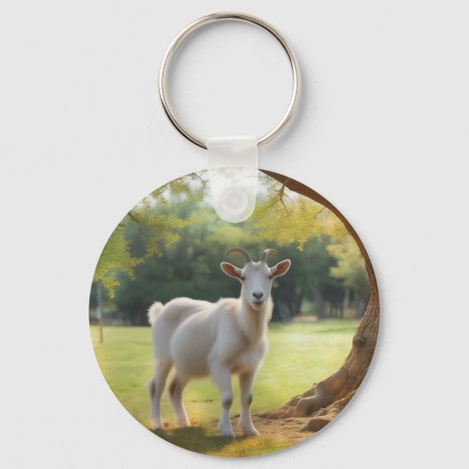Goat Lover Sleutelhanger (Achterkant)