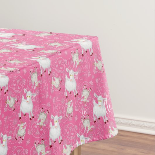 GOAT Lover | Te veel geiten krijgen YerGoat™ Tafelkleed (Voorbeeld)