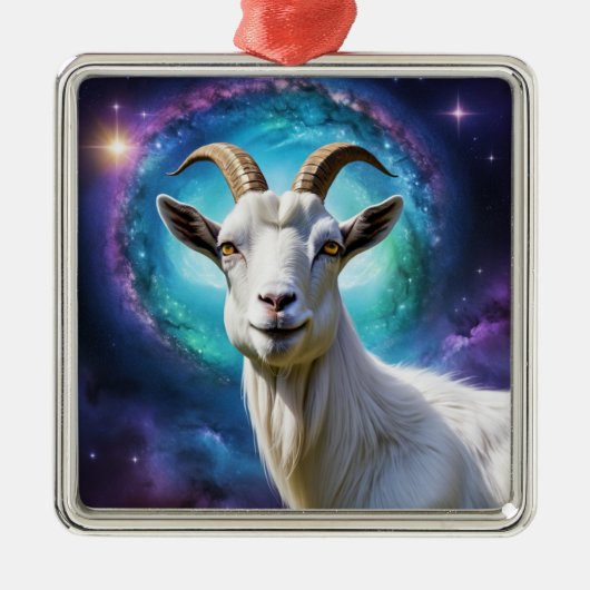 Goat Lover's Delight Metalen Ornament (Voorkant)