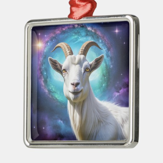 Goat Lover's Delight Metalen Ornament (Links)