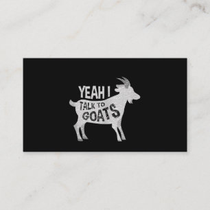 Goat Lovers Goat Joke Gift Visitekaartje