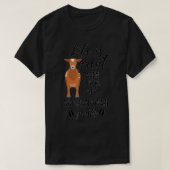 Goat Lovers Meme Pet Animal Pun Funny Nigerian Dwa T-shirt (Design voorkant)