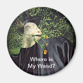 Goat Magnet van de Tovenaar van Halloween (Voorkant)