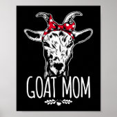 Goat Mama Bandana Poster (Voorkant)