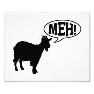 Goat Meh Foto Afdruk