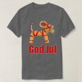 Goat Merry kerstscandin T-shirt (Design voorkant)
