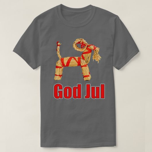 Goat Merry kerstscandin T-shirt (Design voorkant)