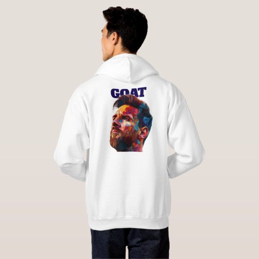 Goat Messi Hoodie  (Achterkant volledig)