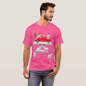 Goat met kerstboomgaard t-shirt (Voorkant volledig)