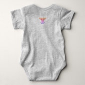 Goat Milk Onsie Baby Bodysuit (Achterkant)