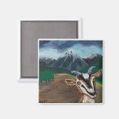 GOAT MOUNTAIN MAGNET (Voorkant / Achterkant)