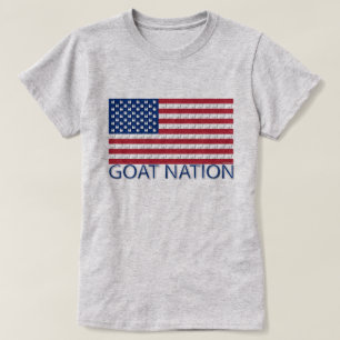 GOAT NATION THE American Goat GetYerGoat™ T-shirt