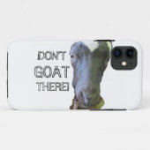 Goat "NIET GOAT ER" iPhone 5 Hoesje (Achterkant (horizontaal))